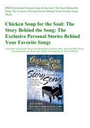 Chicken Soup For The Soul Pdf
